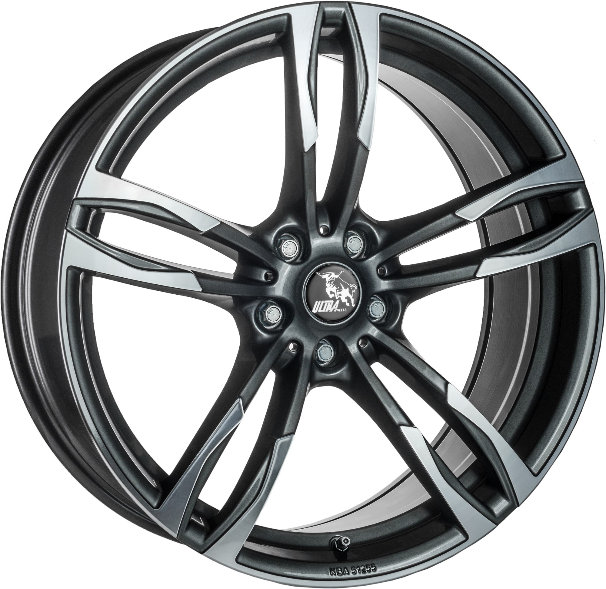 ULTRA WHEELS BOOST ANTRACIET GEPOLIJST 4250674378851